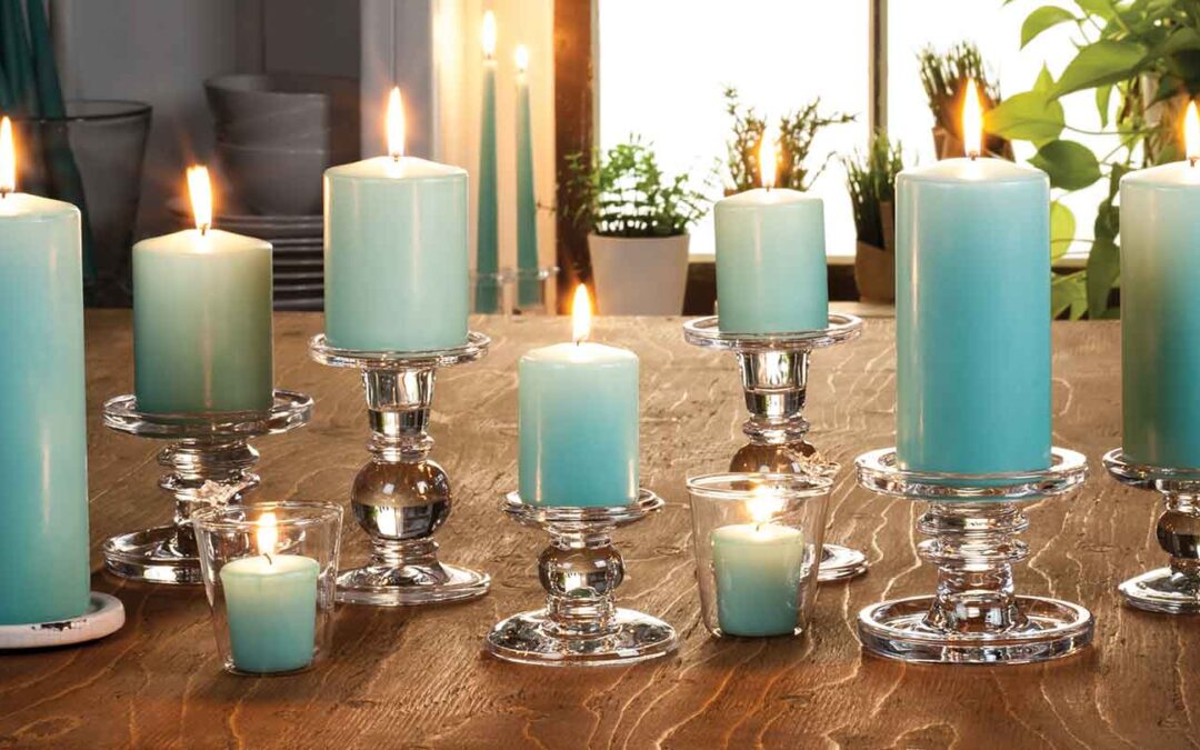Abbott Collection – Spring candles and glass