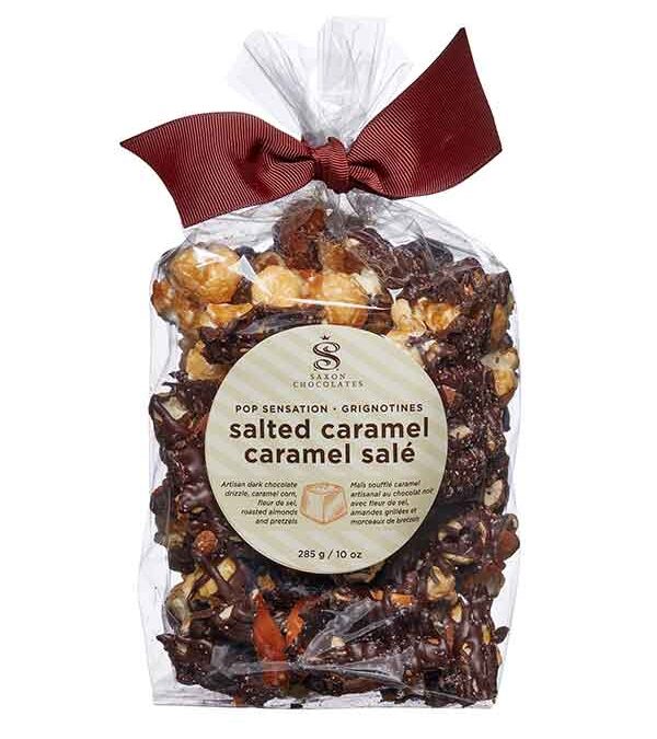 saxon chocolates pop sensation-salted caramel wholesale