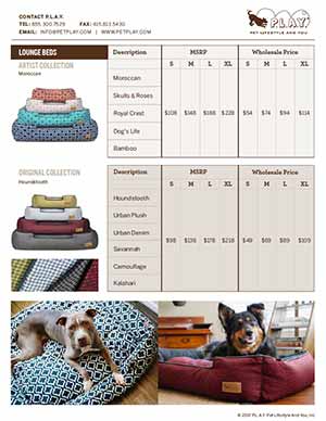 pet play line sheet 2017