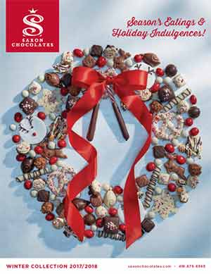 saxon chocolates winter catalog 2017 2018