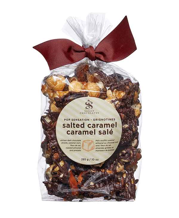 saxon chocolates pop sensation-salted caramel wholesale