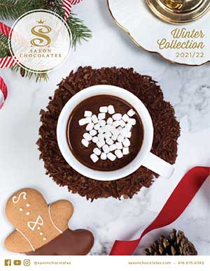 Saxon Chocolates Winter Catalogue 2021-2022