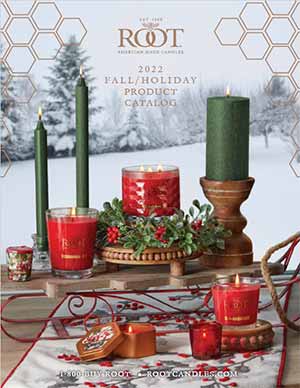 root candles 2022 Fall and Holiday Deco Catalog