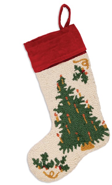 christmas-tree-with-candles-Christmas-Stocking-chandler-4-corners