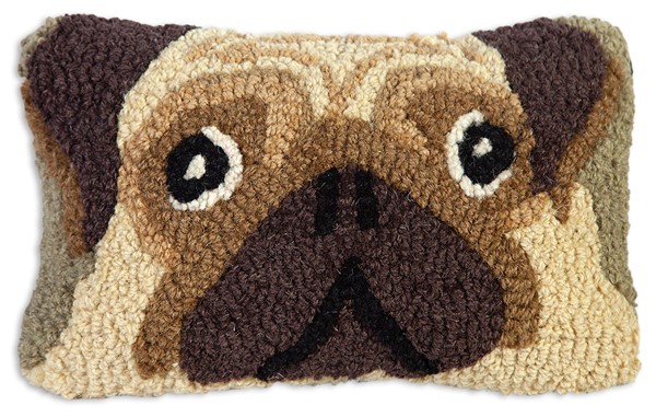 pug-hand-hooked-wool-pillow-wholesale-chandler-4-corners