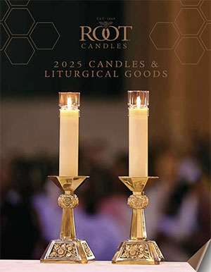 root candles 2025 Church Goods Catalog