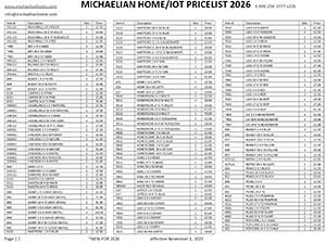 2026 india overseas price list